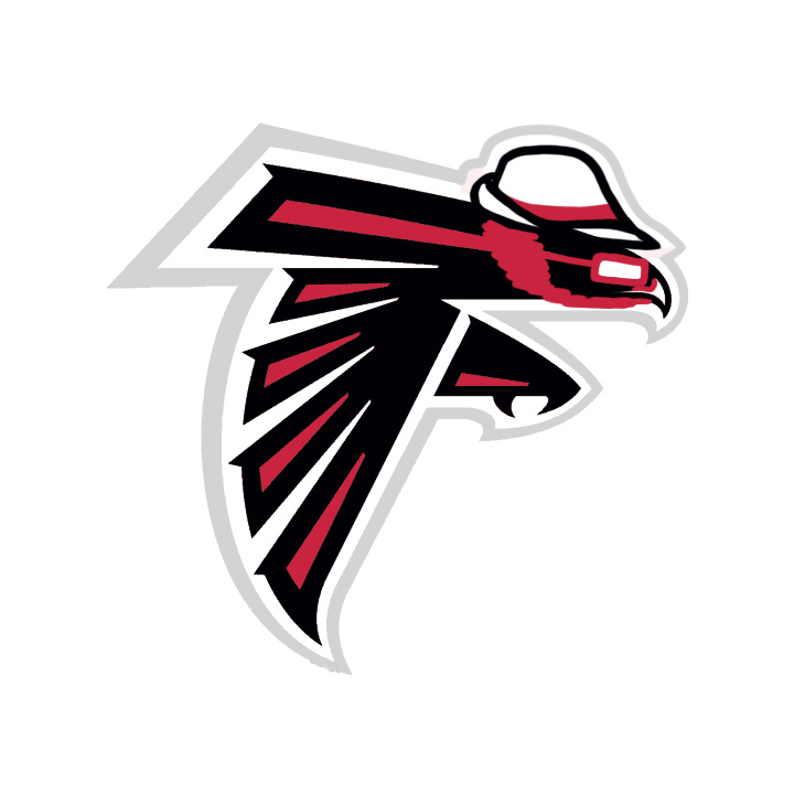 Atlanta Falcons Hipsters Logo fabric transfer